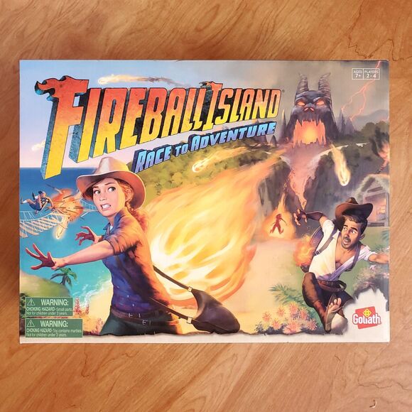 Fireball Island Race to Adventure Board Game 2021 Complete 2-4 Players Age 7+ - Picture 2 of 10